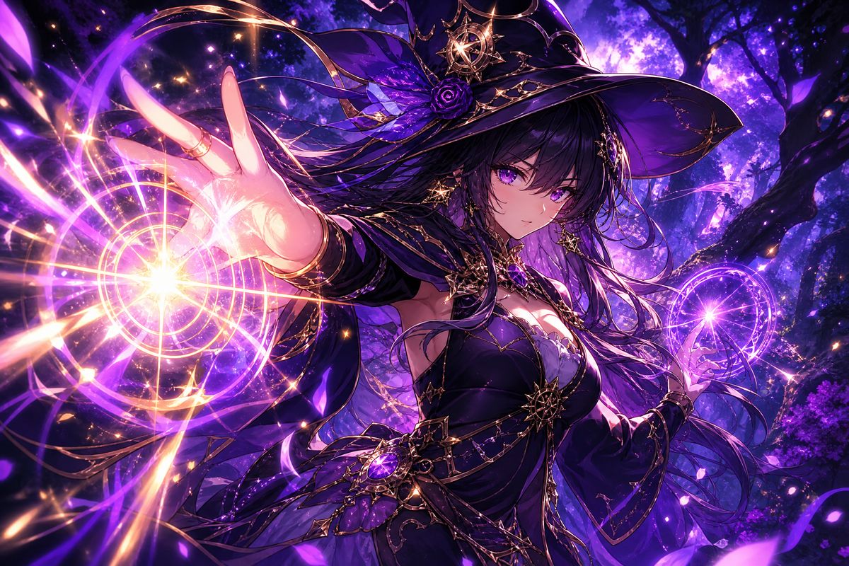 海角视频-魔法少女紫晶传说动漫演示